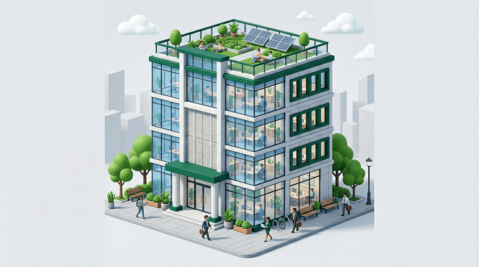 Illustration — agence ou bureau